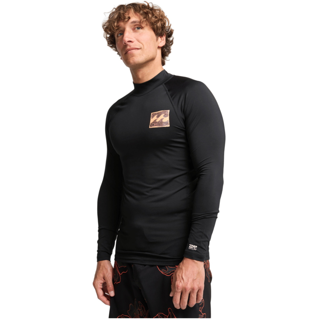 2026 Billabong Heren Heruitgave Lycra-vest Met Lange Mouwen EBYWR03026 - Black